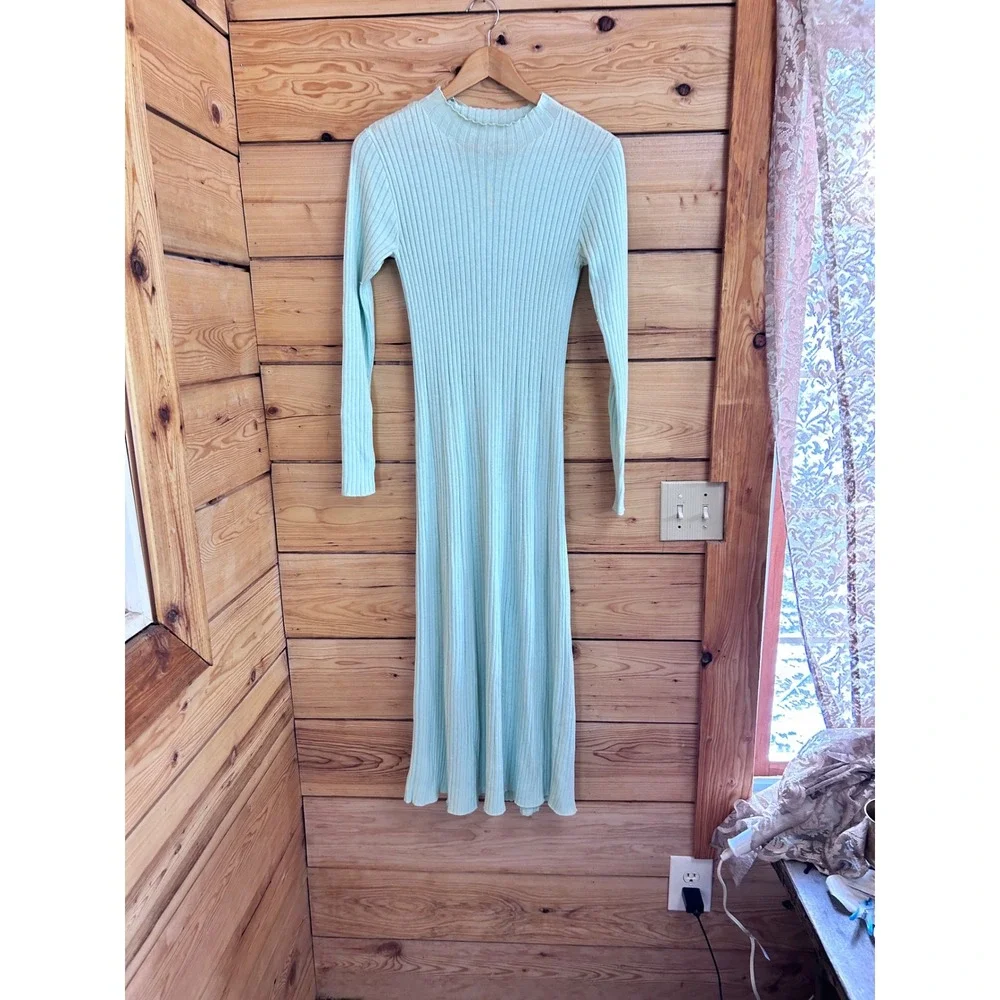 olive green plus size bridesmaid dresses Quick Decisions Hunter Green Cheetah Sweater Dress, Medium - The Mint Julep Boutique main image 0